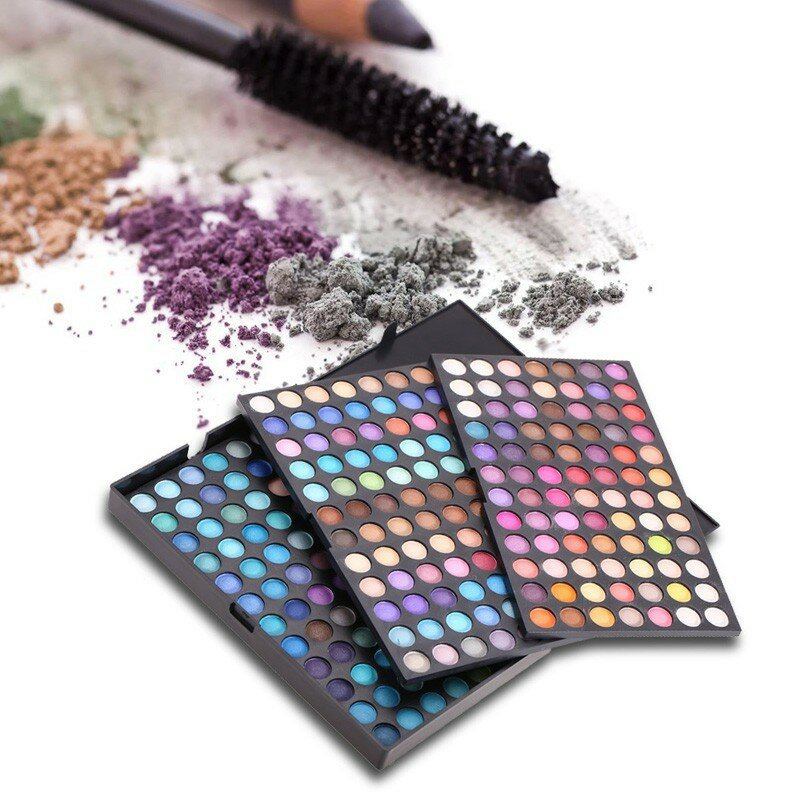 252 Colors Eye Shadow Palette Shimmer Matte Eyeshadow Makeup Cosmetics Make Up Tool