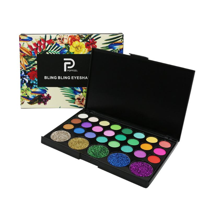 29 Χρώματα Diamond Eyeshadow Palette Lasting Shimmer Stage Party Eye Shadow Eye Cosmetic