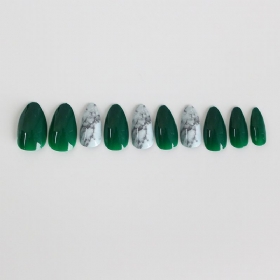 5 Πακέτα False Nail Tips Artificial Nails Art Acrylic Manicure Gel