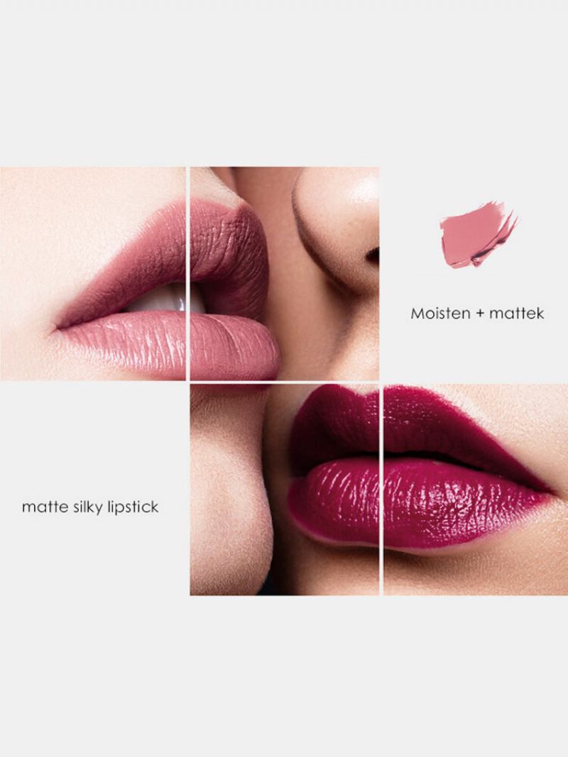 6 Τμχ Σετ Ματ Lip Glaze Velvet Αντικολλητικό Φλιτζάνι Αδιάβροχο Lip Gloss Lip Makeup