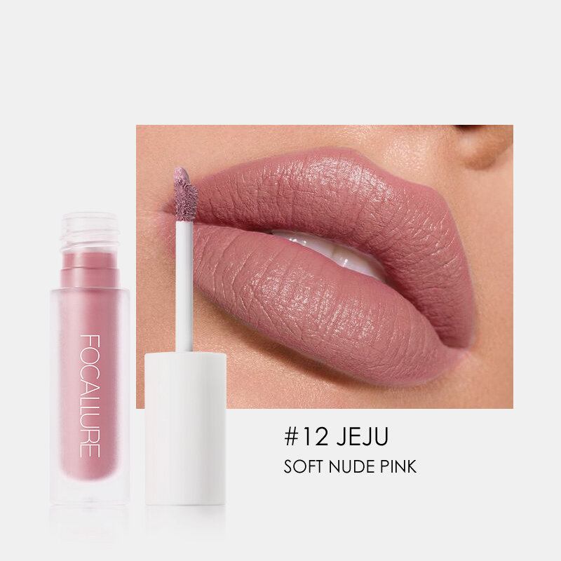 6 Χρώματα Matte Lip Gloss Μεγάλης Διάρκειας Αδιάβροχο Αντικολλητικό Κύπελλο No-fade Lip Glaze