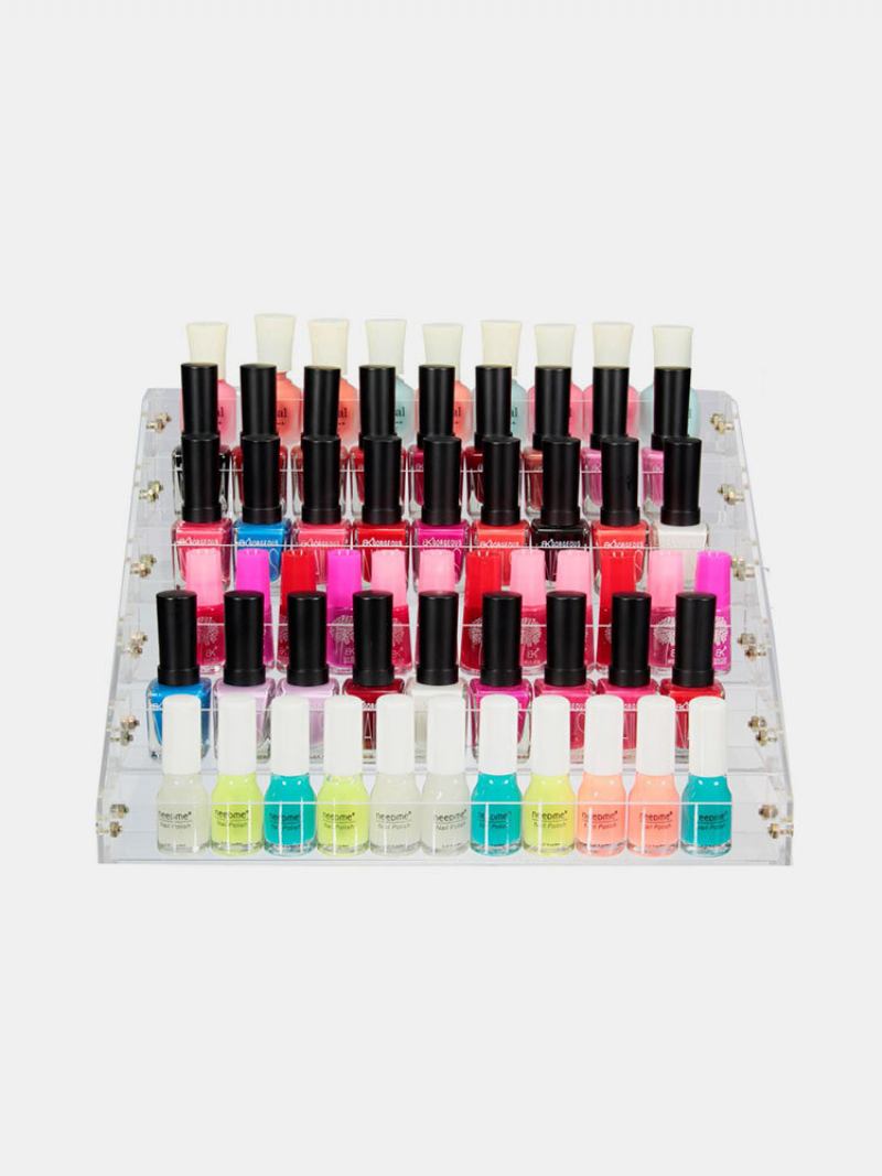 66 Grid Acrylic Makeup Organizer Storage Box Cosmeticlipstick Box Βερνίκι Νυχιών Θήκη Θήκης