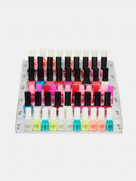 66 Grid Acrylic Makeup Organizer Storage Box Cosmeticlipstick Box Βερνίκι Νυχιών Θήκη Θήκης