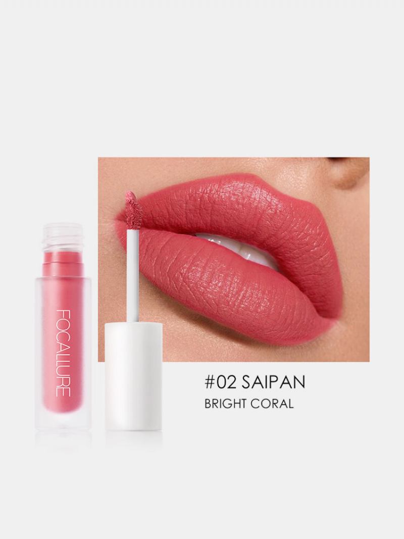 8 Χρώματα Matte Lip Glaze Αδιάβροχο Αντικολλητικό Κύπελλο Non Fade Lip Gloss