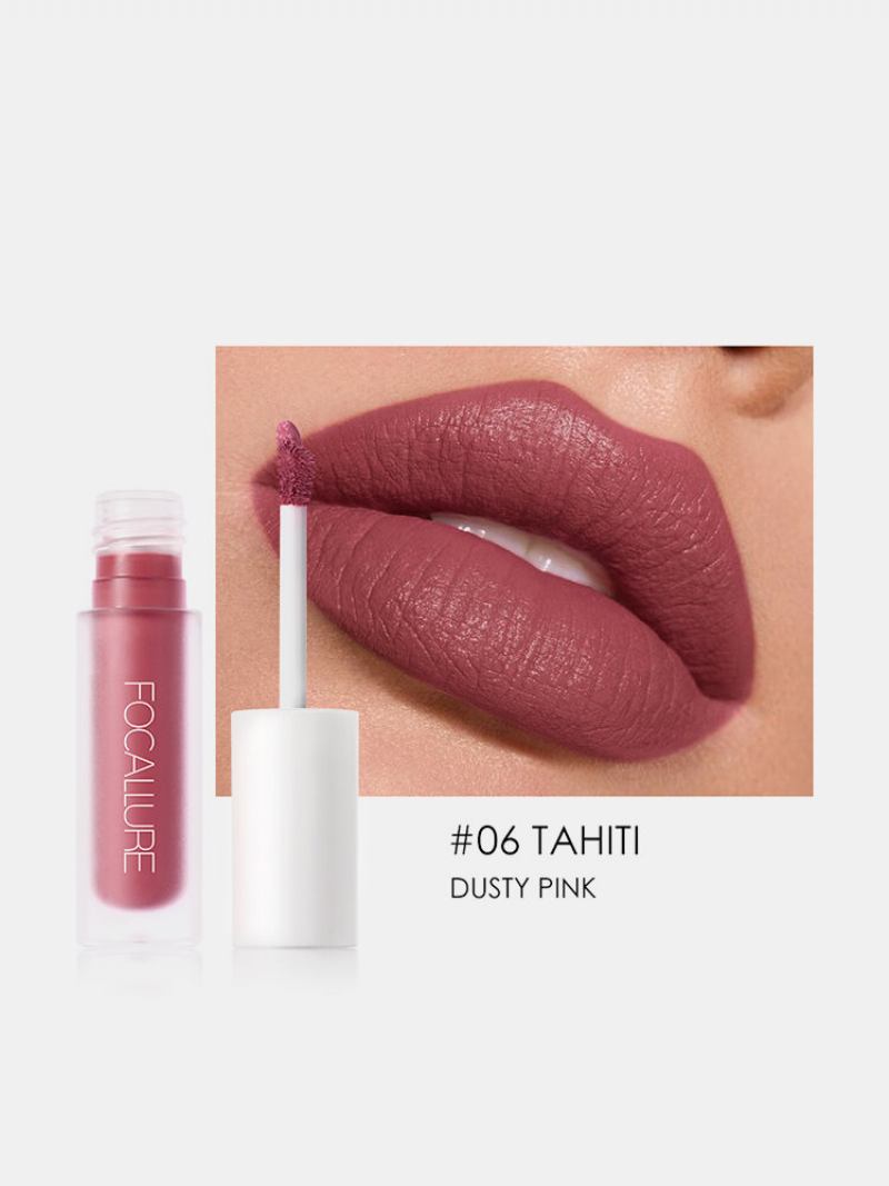 8 Χρώματα Matte Lip Glaze Αδιάβροχο Αντικολλητικό Κύπελλο Non Fade Lip Gloss