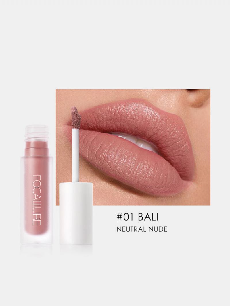 8 Χρώματα Matte Lip Glaze Αδιάβροχο Αντικολλητικό Κύπελλο Non Fade Lip Gloss