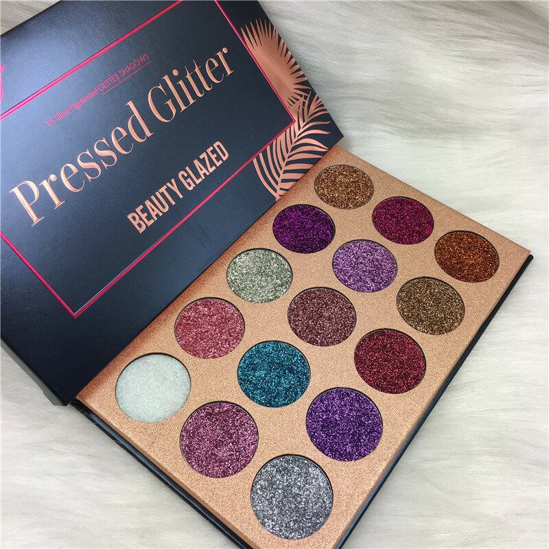 Beauty Glazed Colorful Shimmer Eyeshadow Palette Φυσικό Μακιγιάζ Με Σκιές Ματιών Μεγάλης Διάρκειας