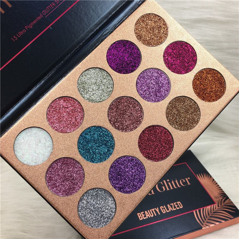 Beauty Glazed Colorful Shimmer Eyeshadow Palette Φυσικό Μακιγιάζ Με Σκιές Ματιών Μεγάλης Διάρκειας