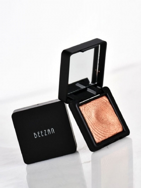 Beezan Baked Glitter Eyeshadow Palette Naked Waterproof Mineral Shimmer Metallic Eye Shadow Powder