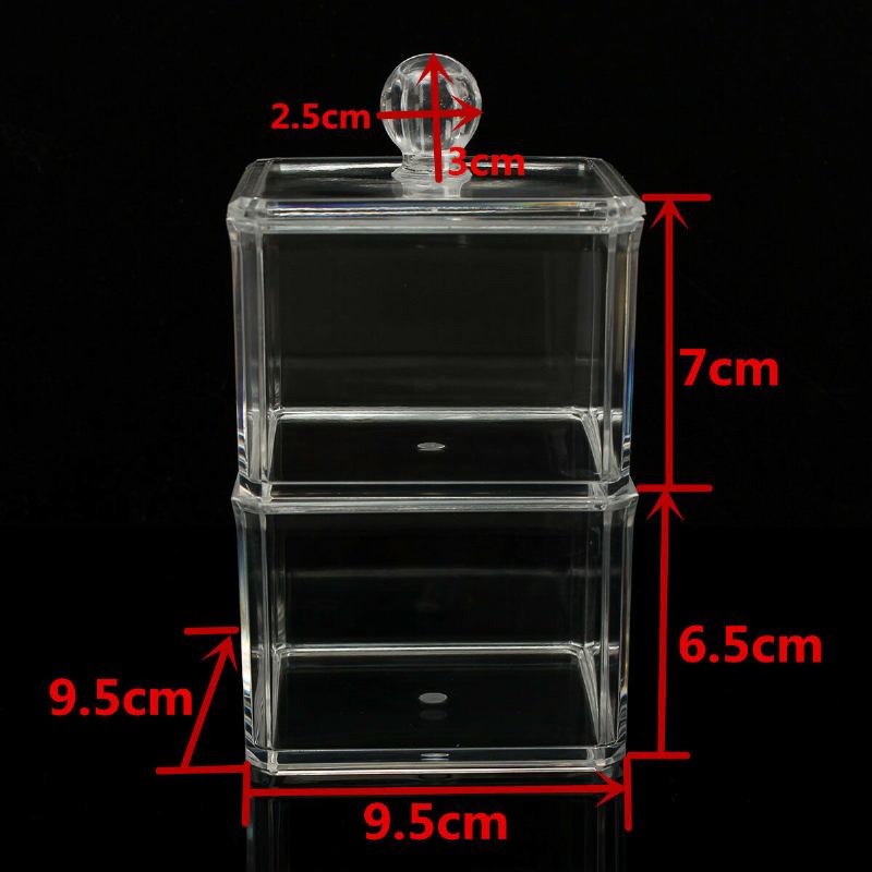 Βιτρίνα Για Βερνίκι Νυχιών 2 Επιπέδων Acrylic Clear Storage Organizer