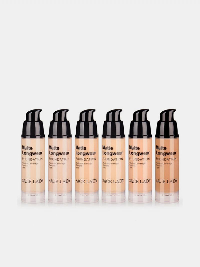 Brighten Thin Liquid Foundation Long-lasting Cream 30ml Αδιάβροχο