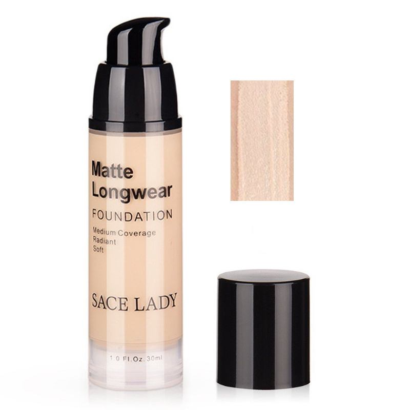 Brighten Thin Liquid Foundation Long-lasting Cream 30ml Αδιάβροχο