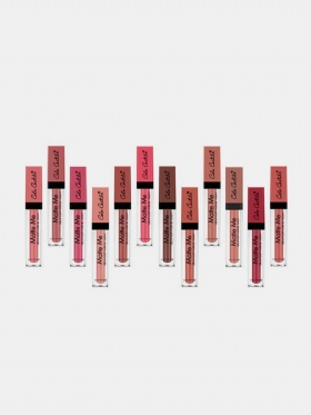 Color Castle Αδιάβροχο Velvet Matte Me Liquid Lipstick Lip Gloss Pigment Μεγάλης Διάρκειας