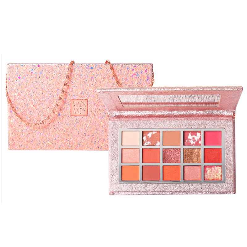 Cosmetics Makeup 15 Color Glitter Eyeshadow Waterproof Easy Clean Palette Παλέτες Μακιγιάζ Σκιών Ματιών