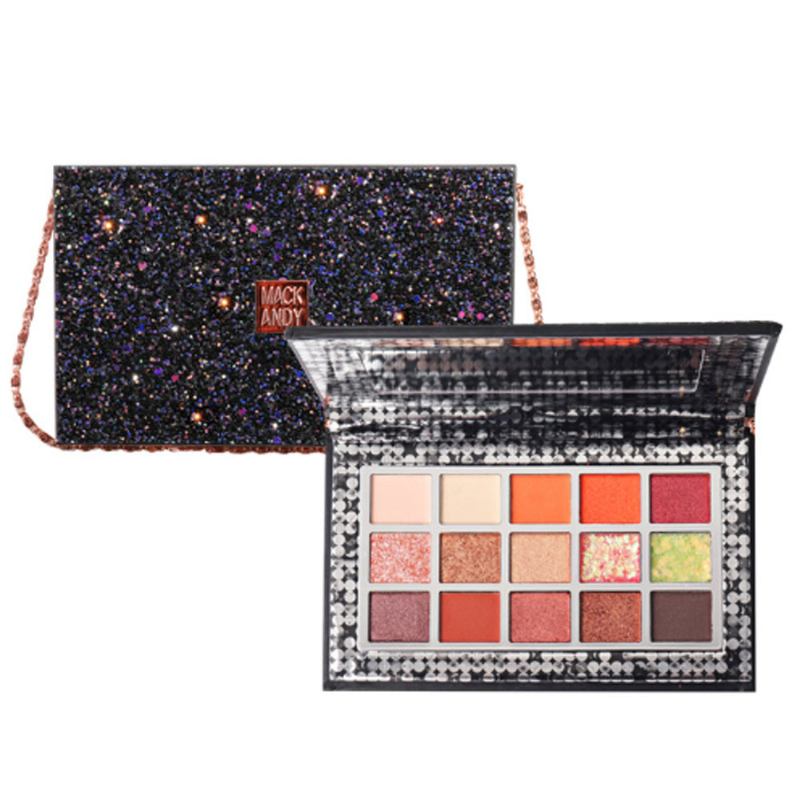 Cosmetics Makeup 15 Color Glitter Eyeshadow Waterproof Easy Clean Palette Παλέτες Μακιγιάζ Σκιών Ματιών