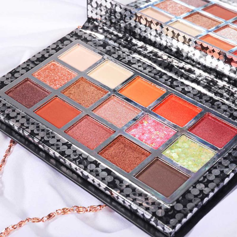 Cosmetics Makeup 15 Color Glitter Eyeshadow Waterproof Easy Clean Palette Παλέτες Μακιγιάζ Σκιών Ματιών