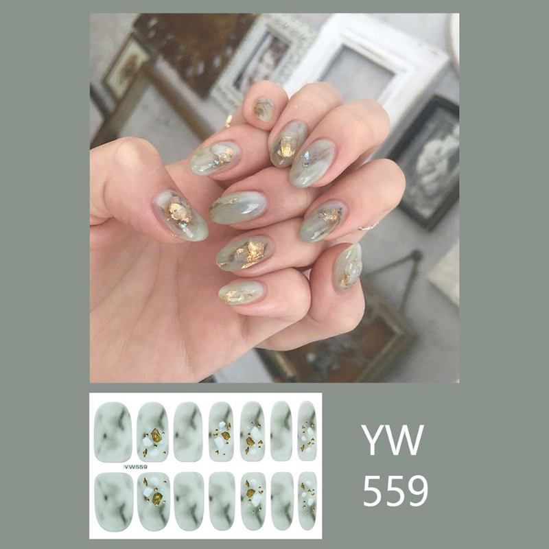 Diamond Series New Nail Art Αυτοκόλλητα Ολόκληρα Νυχιών Ολοκληρωμένα Για Κορίτσια