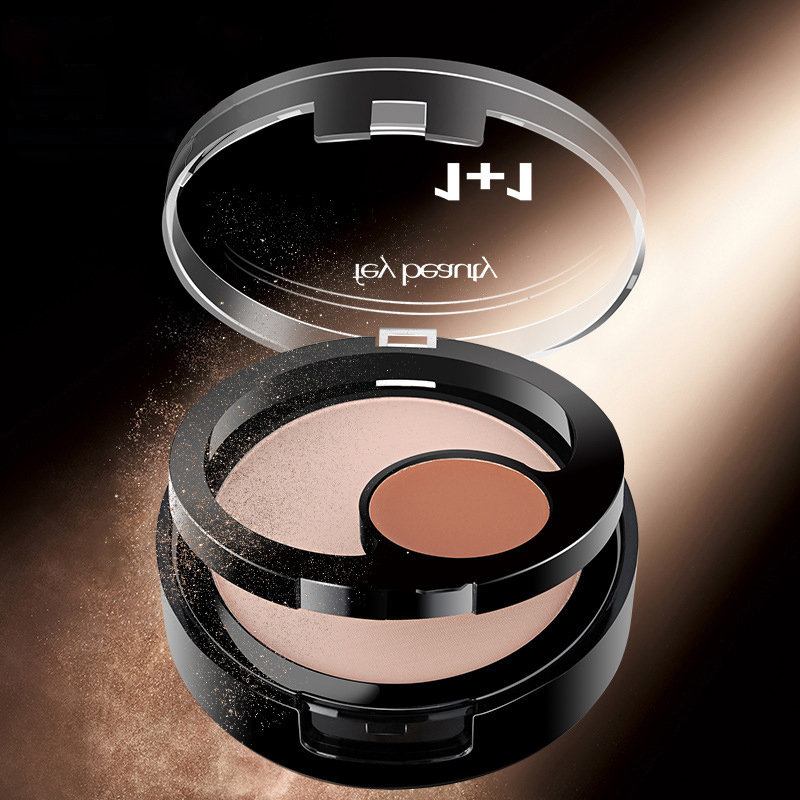 Face Pressed Powder Concealer Set Base Foundation Perfect Cover Μακράς Διαρκείας Καλλυντικό Προσώπου