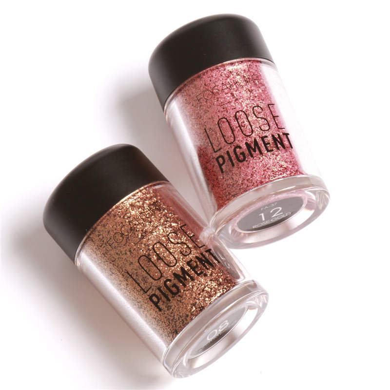 Focallure Eye Shadow Shimmer Metallic Pigment Powder Eyeshadow Eyes Makeup Highlight Cosmetic