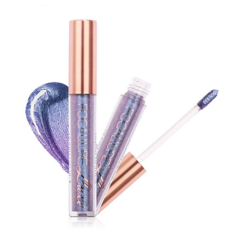 Focallure Glitter Color Matte Lip Gloss Diamond Sand Sexy Pearl Liquid Lipstick 6 Χρωμάτων