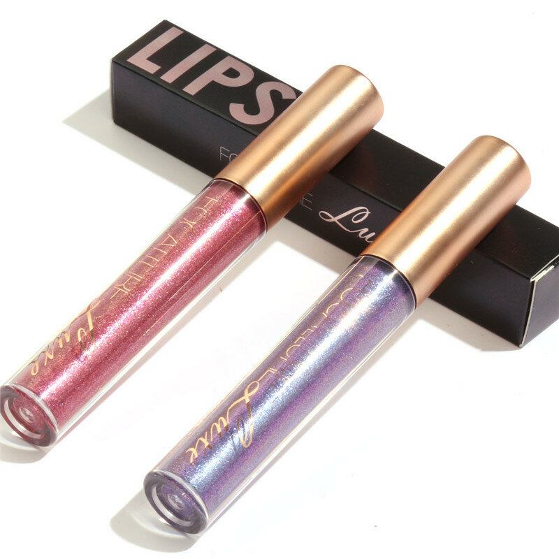 Focallure Glitter Color Matte Lip Gloss Diamond Sand Sexy Pearl Liquid Lipstick 6 Χρωμάτων