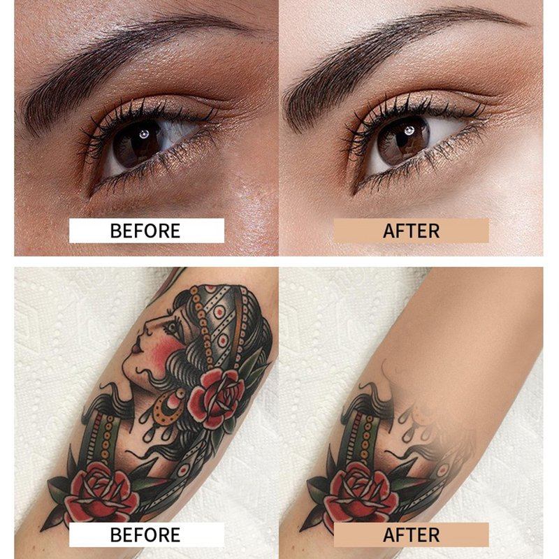 Golden Tube Αδιάβροχο Κάλυμμα Concealer Με Σημάδια Ακμής Scar Tattoo Φακίδες Liquid Foundation