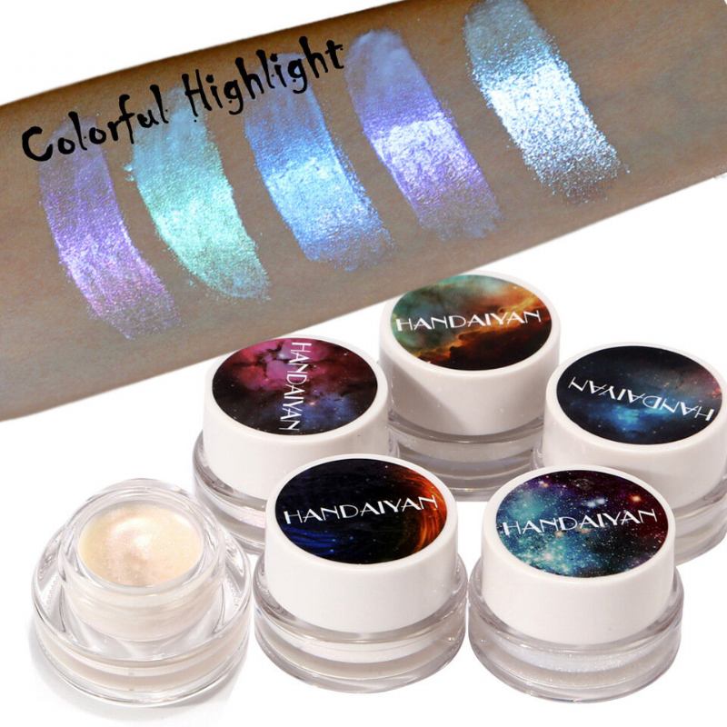 Handaiyan Shimmer Highlighters Cream Brighten Contour Base Bronzers Face Highlight Μακιγιάζ Πολύχρωμο