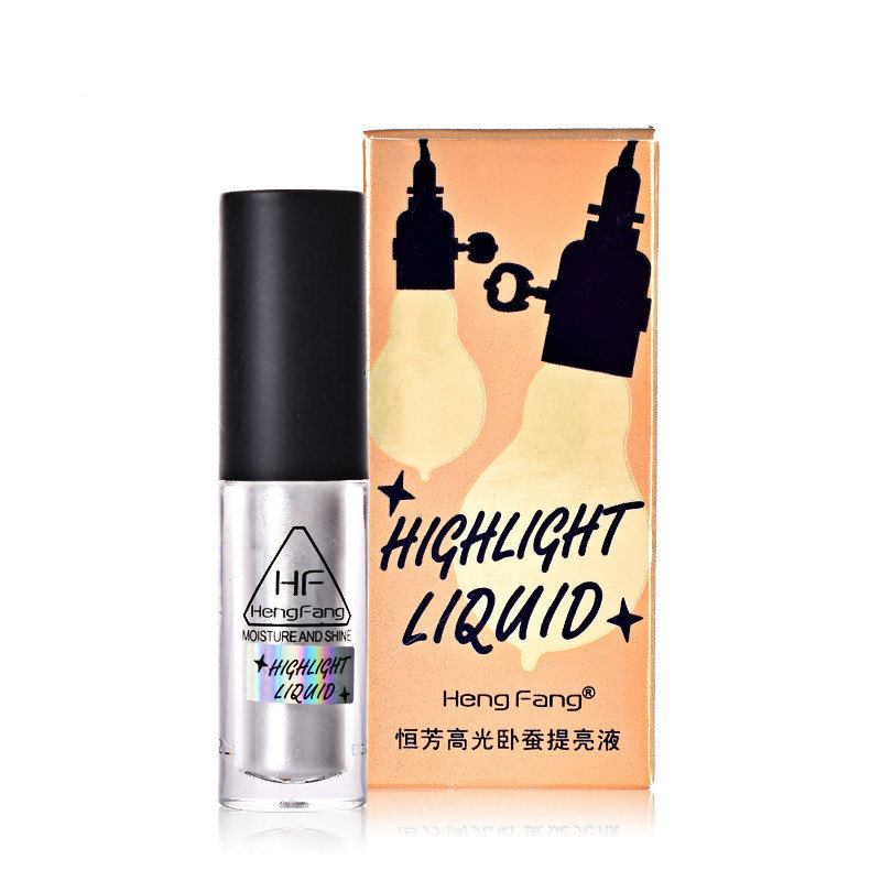 Highlighter Liquid Makeup Glow Pigments Gold Shimmer Face Contour 3 Χρώματα