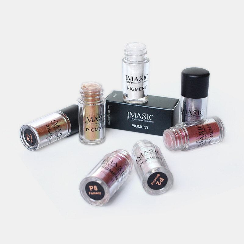 Imagic Glitter Eyeshadow Metallic Loose Powder Waterproof Shimmer Σκιά Ματιών Μακράς Διαρκείας