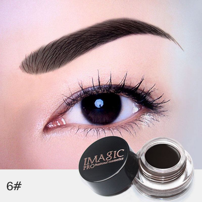 Imagic Professional Eyebrow Gel 6colors Enhancer Cream Brush Μακιγιάζ