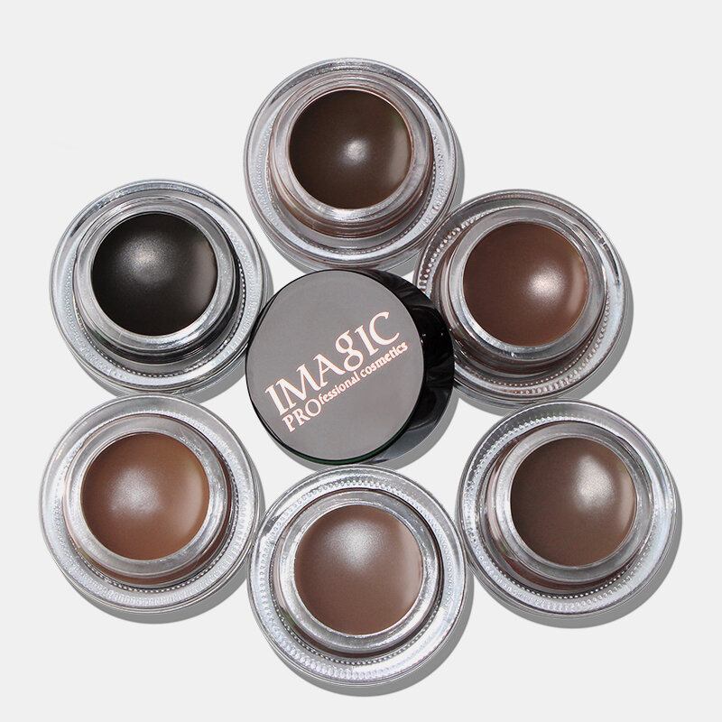 Imagic Professional Eyebrow Gel 6colors Enhancer Cream Brush Μακιγιάζ