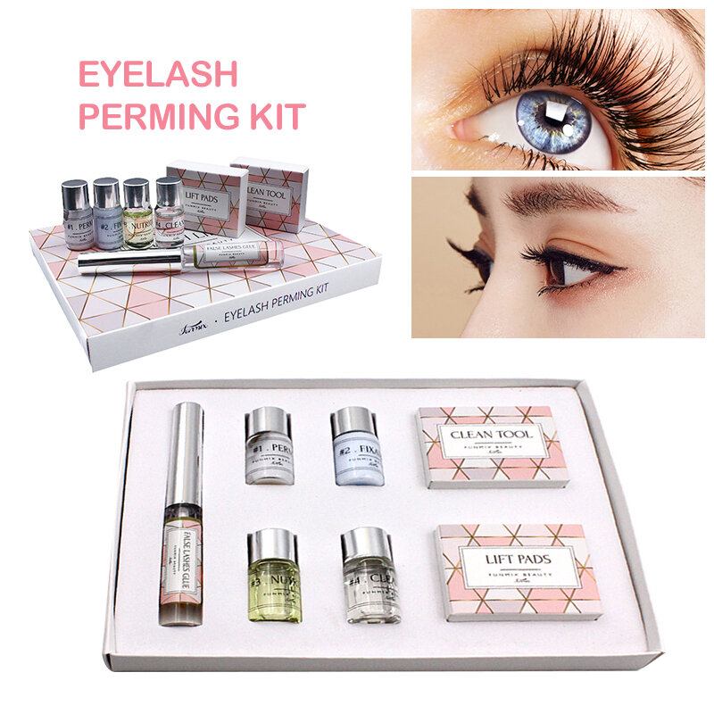 Κιτ Ανύψωσης Βλεφαρίδων Diy Με Ράβδους Glue Eye Lashes Eyelash Perming Kit Lifting Extension Σετ Περμανάντ Μη Διεγερτικά Εργαλεία Μακιγιάζ