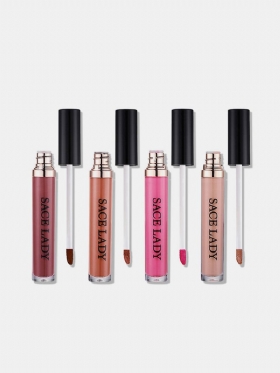 Long Wearing Lip Gloss Waterproof Liquid Lipstick High Intensity Pigment Matte Lipgloss Lip Cosmetic