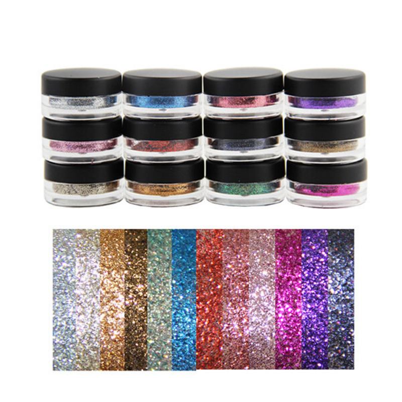 Makeup Glitter Eyeshadow Powder Cosplay Eye Shadow Lip Eyes Pigment Party