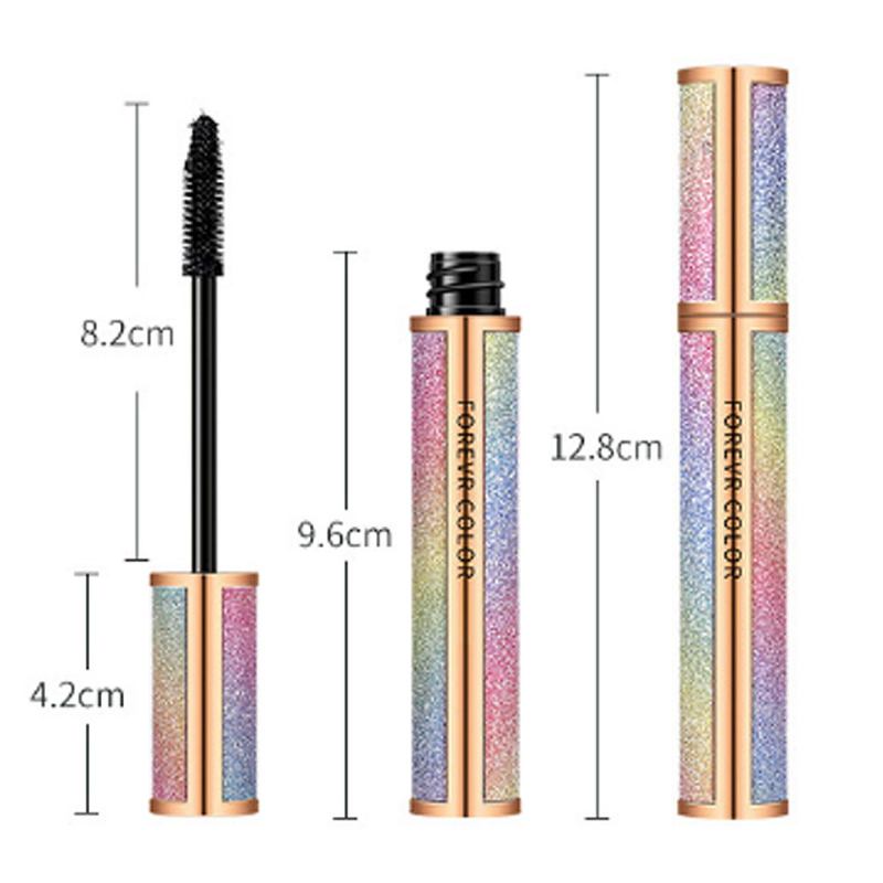 Μακιγιάζ Cosmetics Eye Lash Μαύρη Αδιάβροχη Μάσκαρα Με Ίνες Που Διαρκεί Γρήγορα Και Μακρύ Και Μπούκλες Κατά Του Ιδρώτα