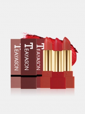 Ματ Κραγιόν Fashion Red Lip Stick Μακράς Διαρκείας Αδιάβροχο Ολόχρωμο Μακιγιάζ Για Τα Χείλη