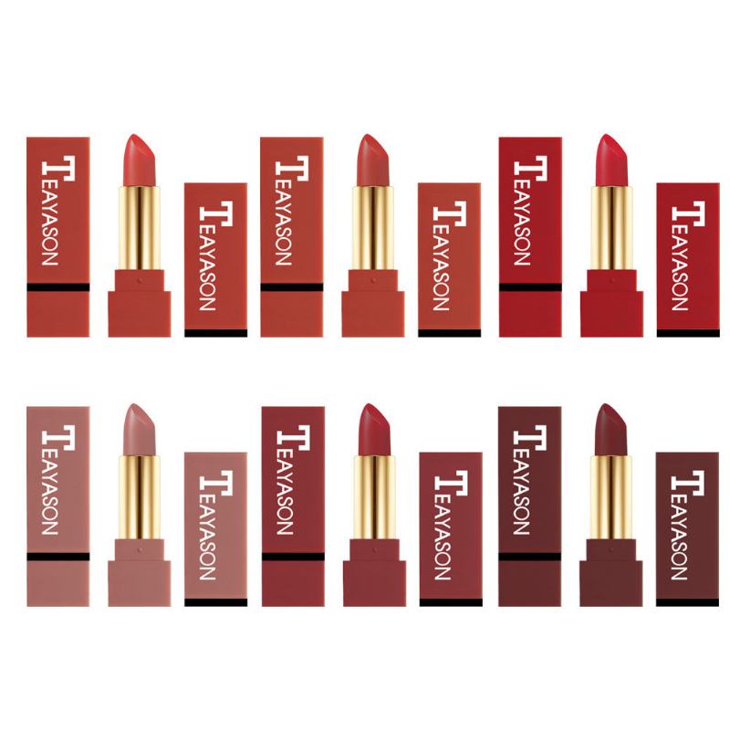 Ματ Κραγιόν Fashion Red Lip Stick Μακράς Διαρκείας Αδιάβροχο Ολόχρωμο Μακιγιάζ Για Τα Χείλη