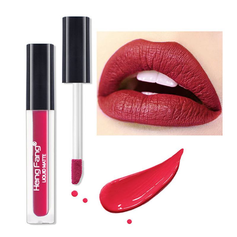 Ματ Liquid Lipstick Lips Gloss Μακιγιάζ Καλλυντικό Μεγάλης Διάρκειας Αδιάβροχο