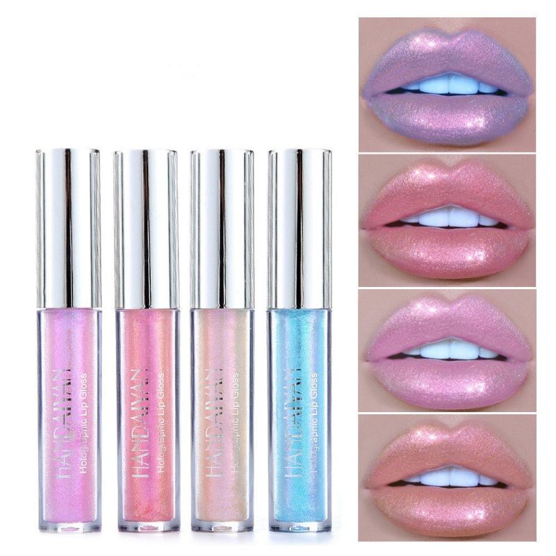 Mermaid Shimmer Liquid Lipstick Μεγάλης Διάρκειας Lip Gloss 6 Χρωμάτων Glitter Lip Μακιγιάζ