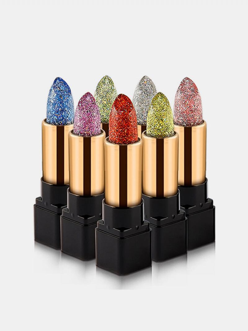 Niceface Diamond Lipstick Lips Makeup Αποτέλεσμα Αλλαγής Χρώματος Αδιάβροχο Μακράς Διαρκείας Υγρασία