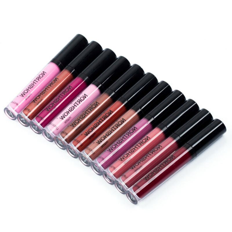 Northshow Ματ Υγρό Κραγιόν Αδιάβροχο Μακιγιάζ Lipgloss Velevt Lip Gloss