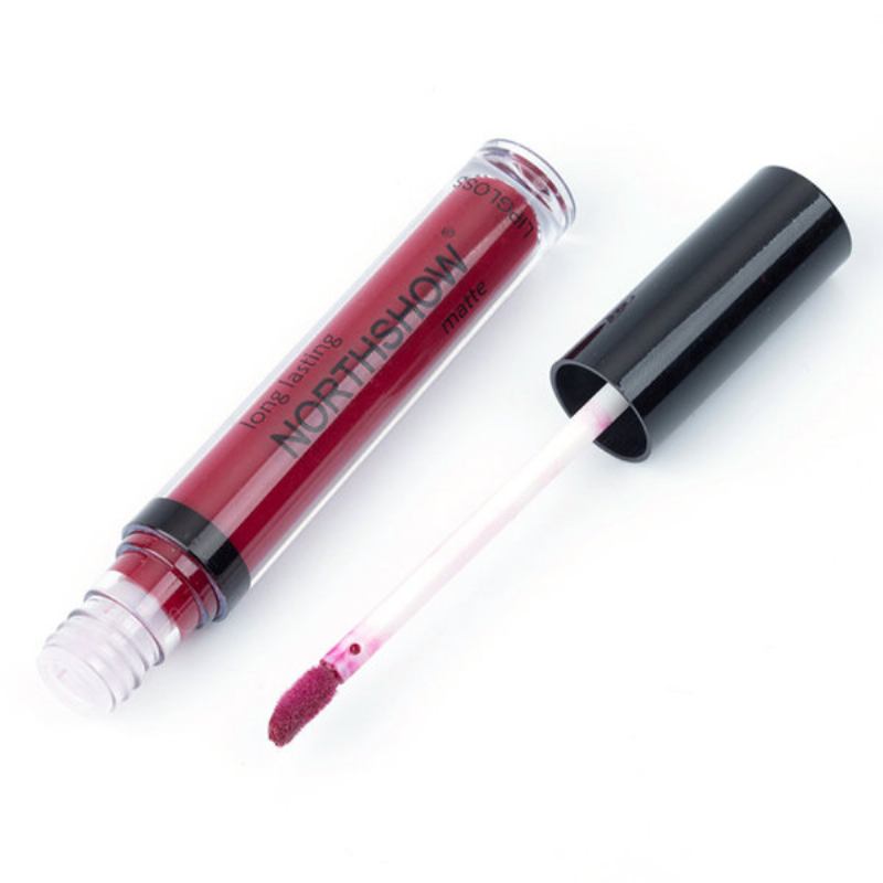 Northshow Ματ Υγρό Κραγιόν Αδιάβροχο Μακιγιάζ Lipgloss Velevt Lip Gloss