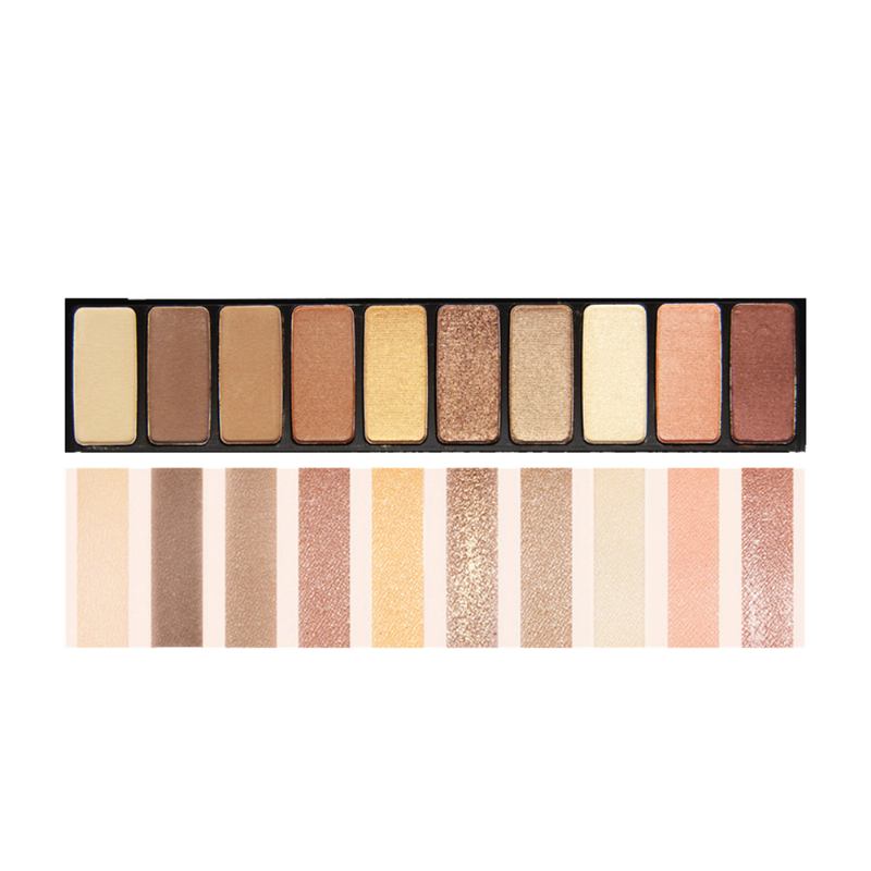 Novo Ten Color Eye Shadow Palette Κιτ Σκιών Ματιών Μακράς Διαρκείας Για Κορίτσια Μακιγιάζ Beauty