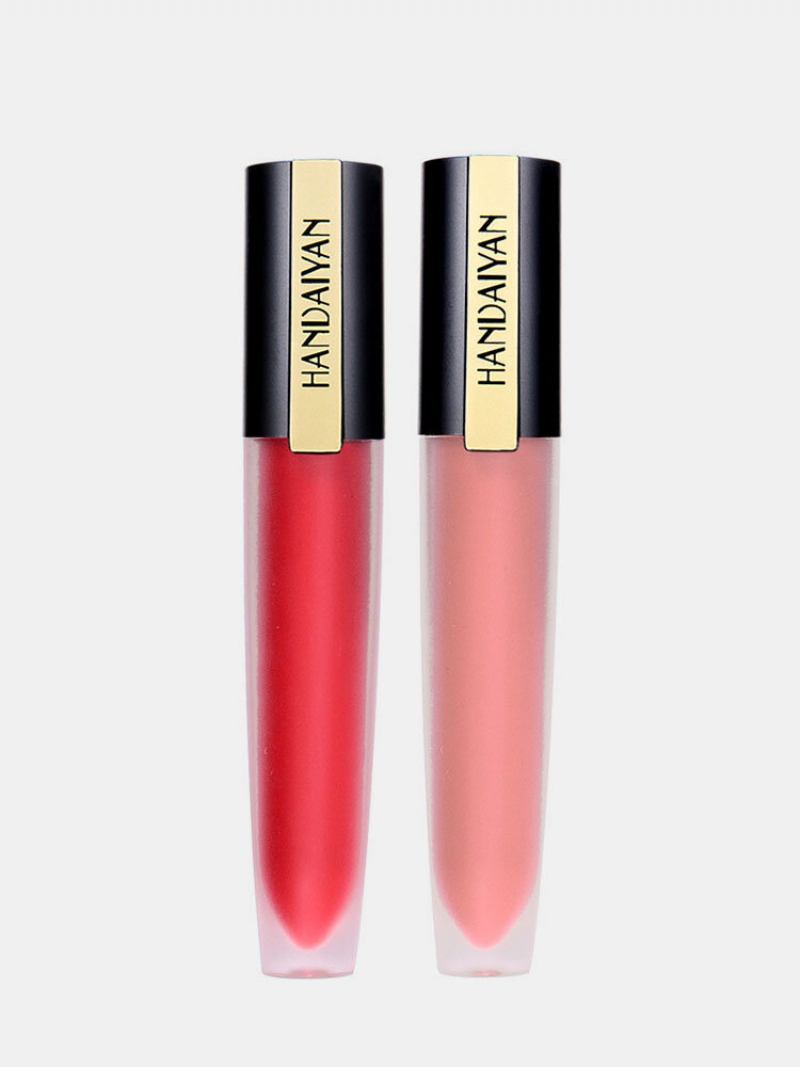 Pen Matte Liquid Lip Gloss Misty Velvet Lipstick Αδιάβροχο Αντικολλητικό Cup Lip Glaze