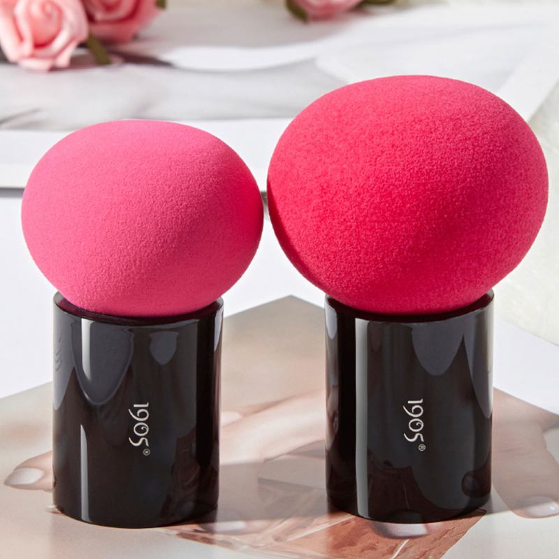 Powder Puff Sponge For Makeup Mushroom Shape Tool Essential Dry Wet Διαθέσιμο