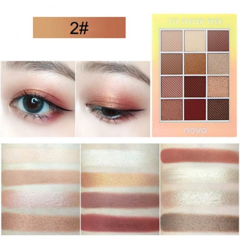 Rainbow Sugar Matte Eyeshadow Palette Maple Leaf Μακράς Διαρκείας Μακιγιάζ Ματιών Με Παλέτα