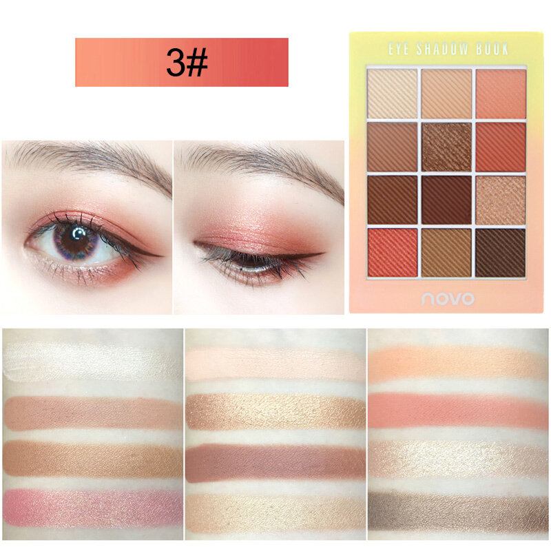 Rainbow Sugar Matte Eyeshadow Palette Maple Leaf Μακράς Διαρκείας Μακιγιάζ Ματιών Με Παλέτα