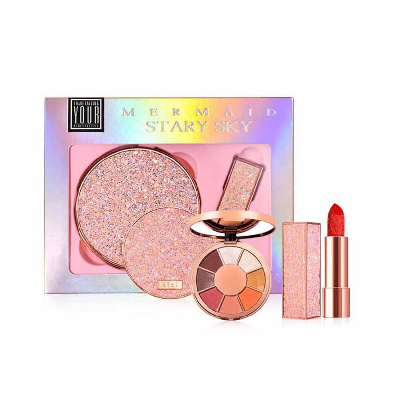 Σετ Δώρου Star Sky Beauty Box Student Fairy Eye Shadow Disc Internet Explosion Box