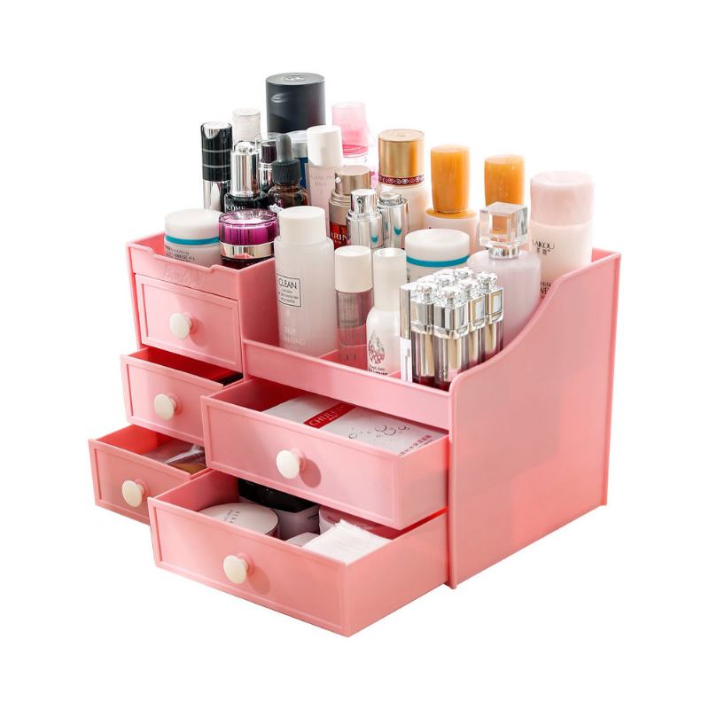 Συρτάρι & Μακιγιάζ Storage Organizer For Desk Mask Lipstick Makeup Tools