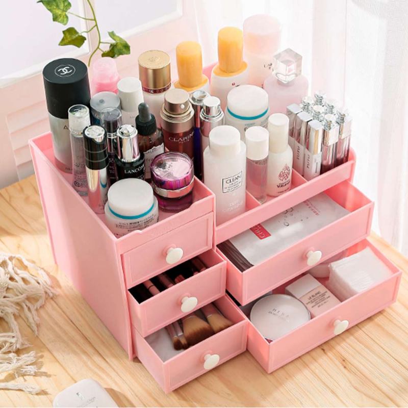 Συρτάρι & Μακιγιάζ Storage Organizer For Desk Mask Lipstick Makeup Tools